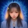 内容研究员陈思雨的工作照，她正在电脑前整理数字传播数据，面带专注的微笑，背景是简洁明亮的工作环境
